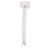 SACHET DE 6 / FERMETURE A GLISSIERE INVISIBLE 20 CM. BLANC